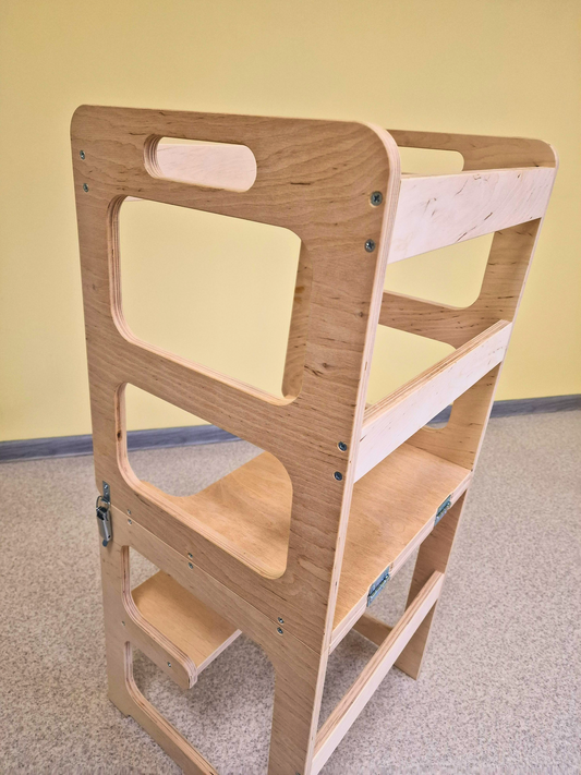 2 in 1 Montessori Helper Step Stool for Toddlers