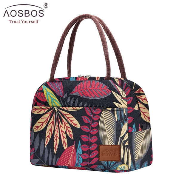 Aosbos Thermal Insulated Multifunction Cooler Lunch Bag