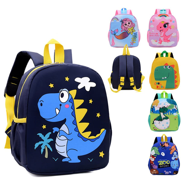 Cute Cartoon Kids SchoolBag Trendy Waterproof Backpack Kindergarten Primary School Bookbag Student