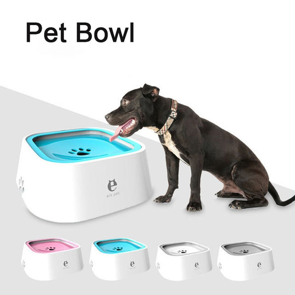 Floating Water Bowl - Pet Bowl for Dogs & Cats, Non-Splash & No-Sprinkler, Portable Water Dispenser